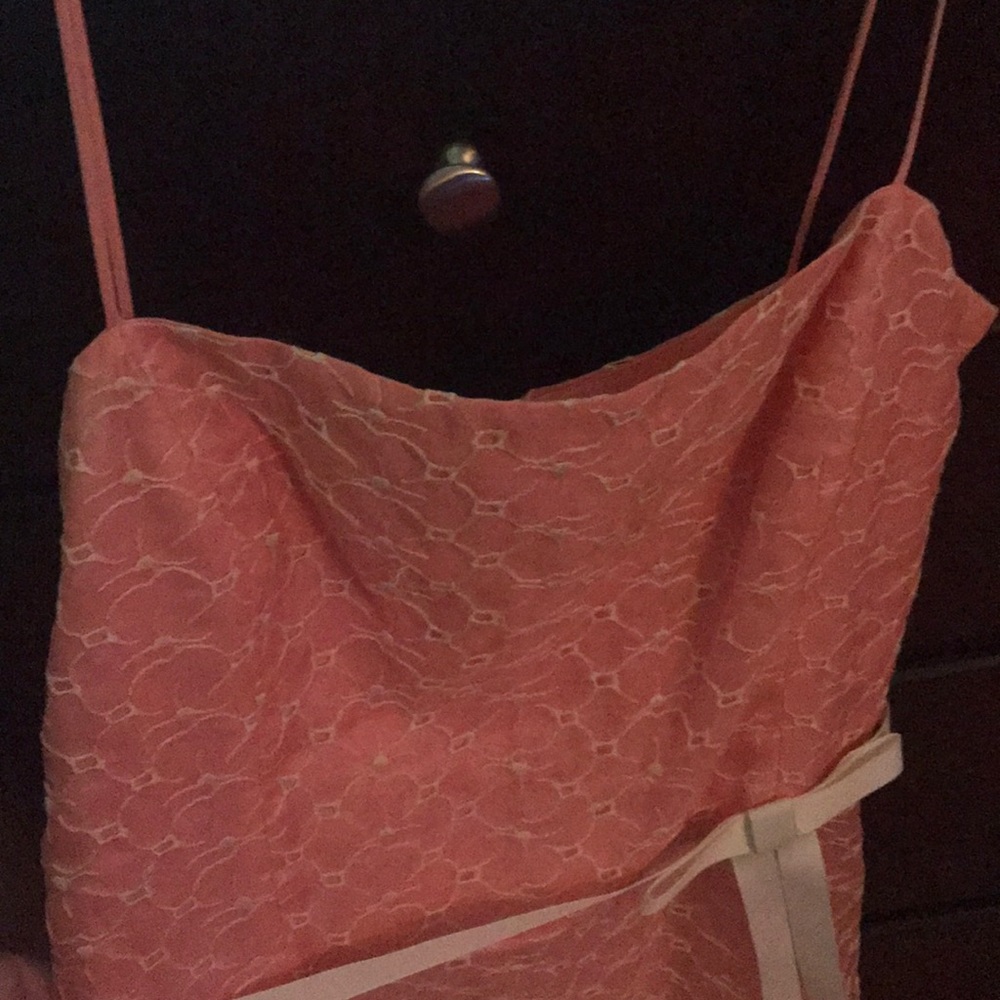 Laundry pink dress size 6 with spaghetti straps